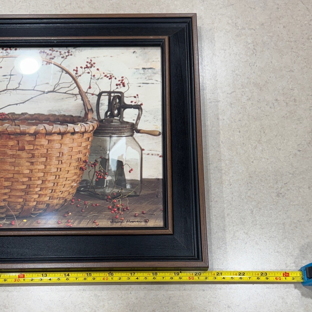 Rustic Woven Basket Wall Art - Brown - Picture 3 of 5